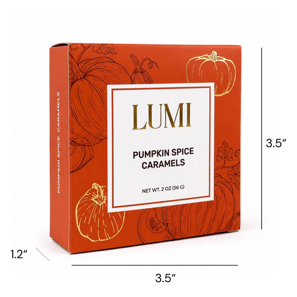 Classic Pumpkin Spice Caramels, 2 oz