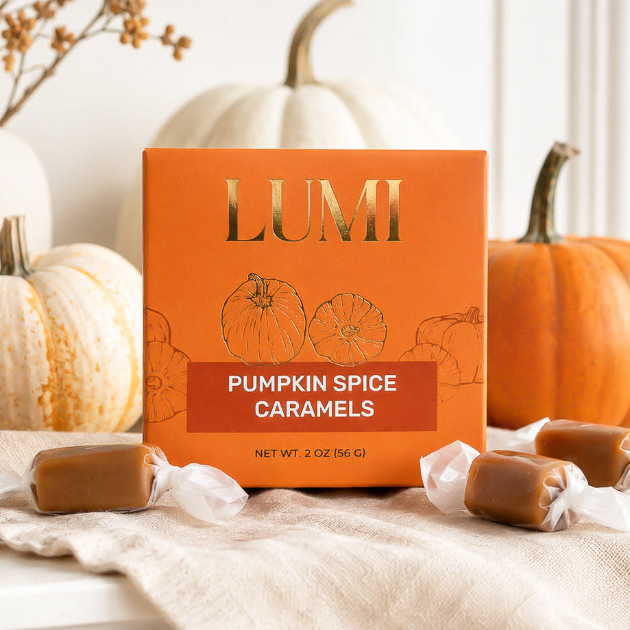 Pumpkin Spice Caramels, 2 oz