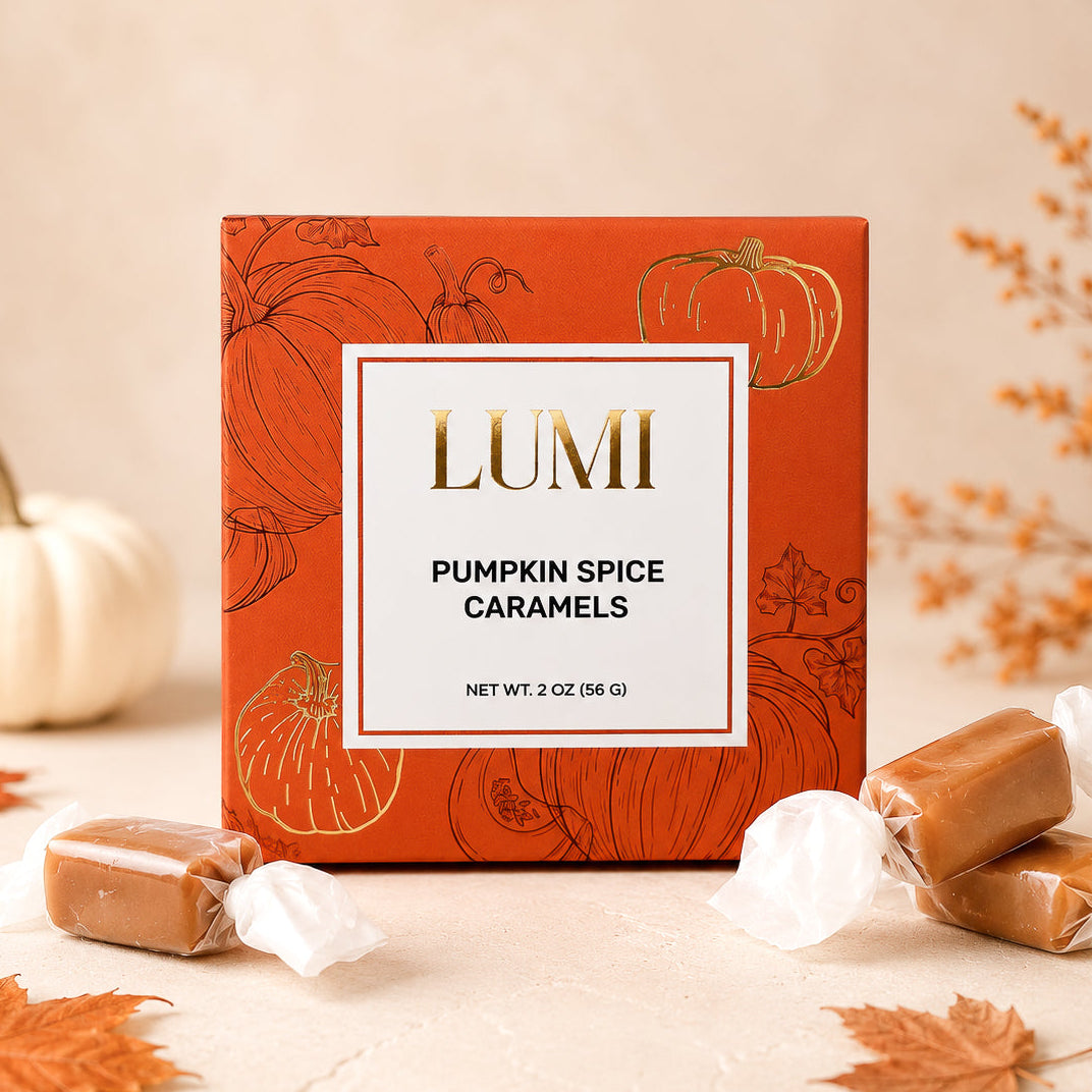 Classic Pumpkin Spice Caramels, 2 oz