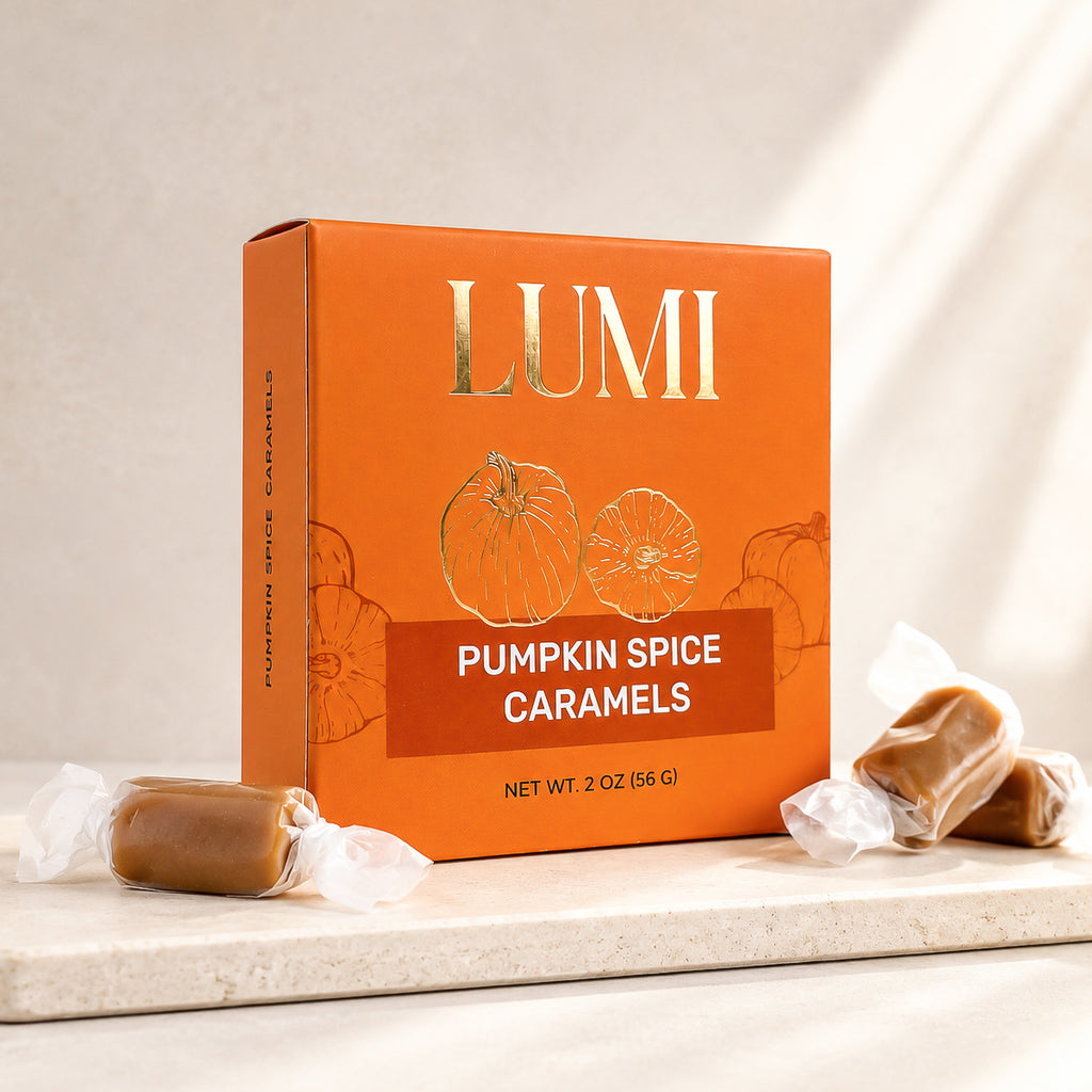 Pumpkin Spice Caramels, 2 oz