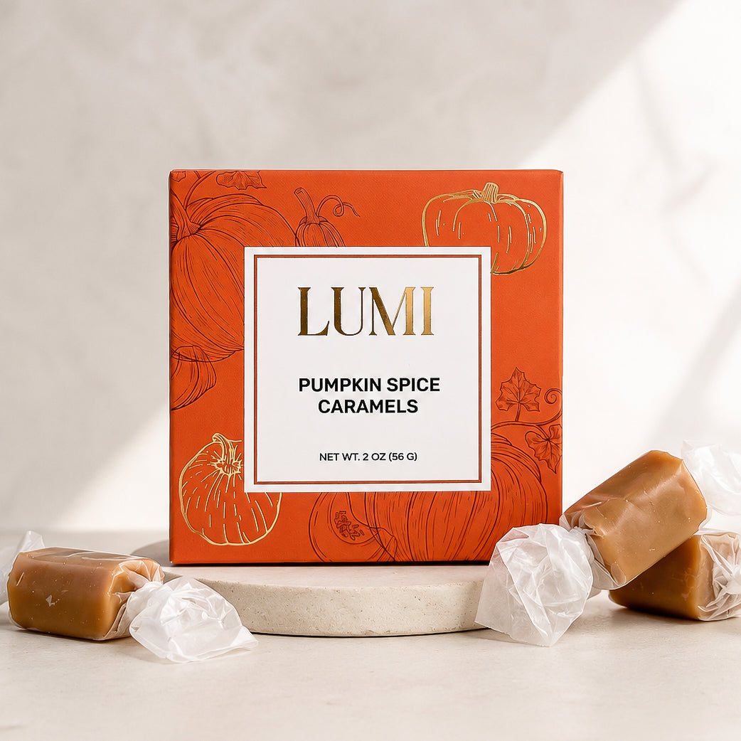 Classic Pumpkin Spice Caramels, 2 oz