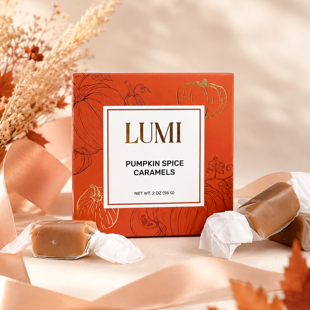 Classic Pumpkin Spice Caramels, 2 oz