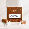 Vanilla Sea Salt Caramels – Caramel Brown Box, 2 oz