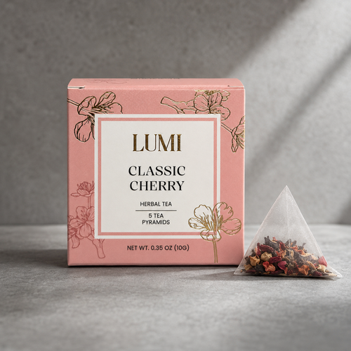 Classic Cherry Herbal Tea - 5 pyramids