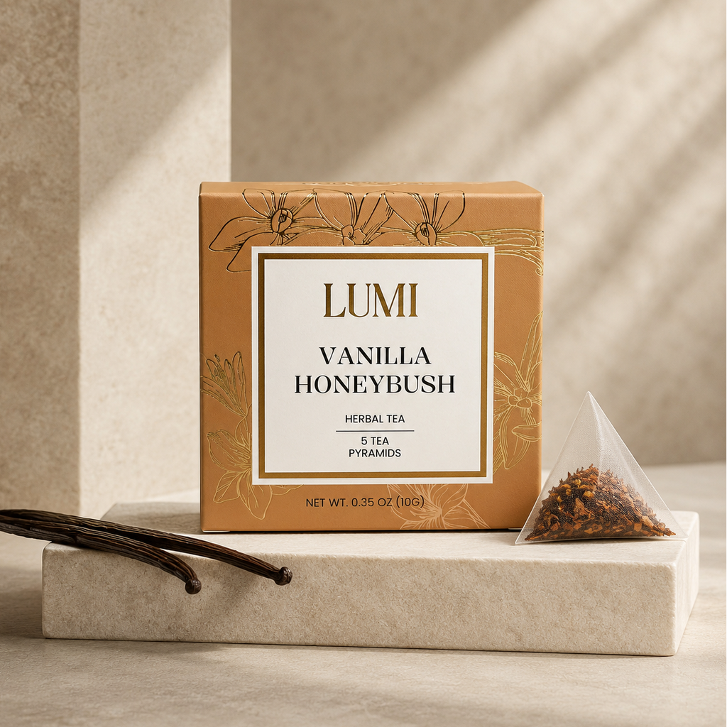 Vanilla Honeybush Herbal Tea - 5 pyramids