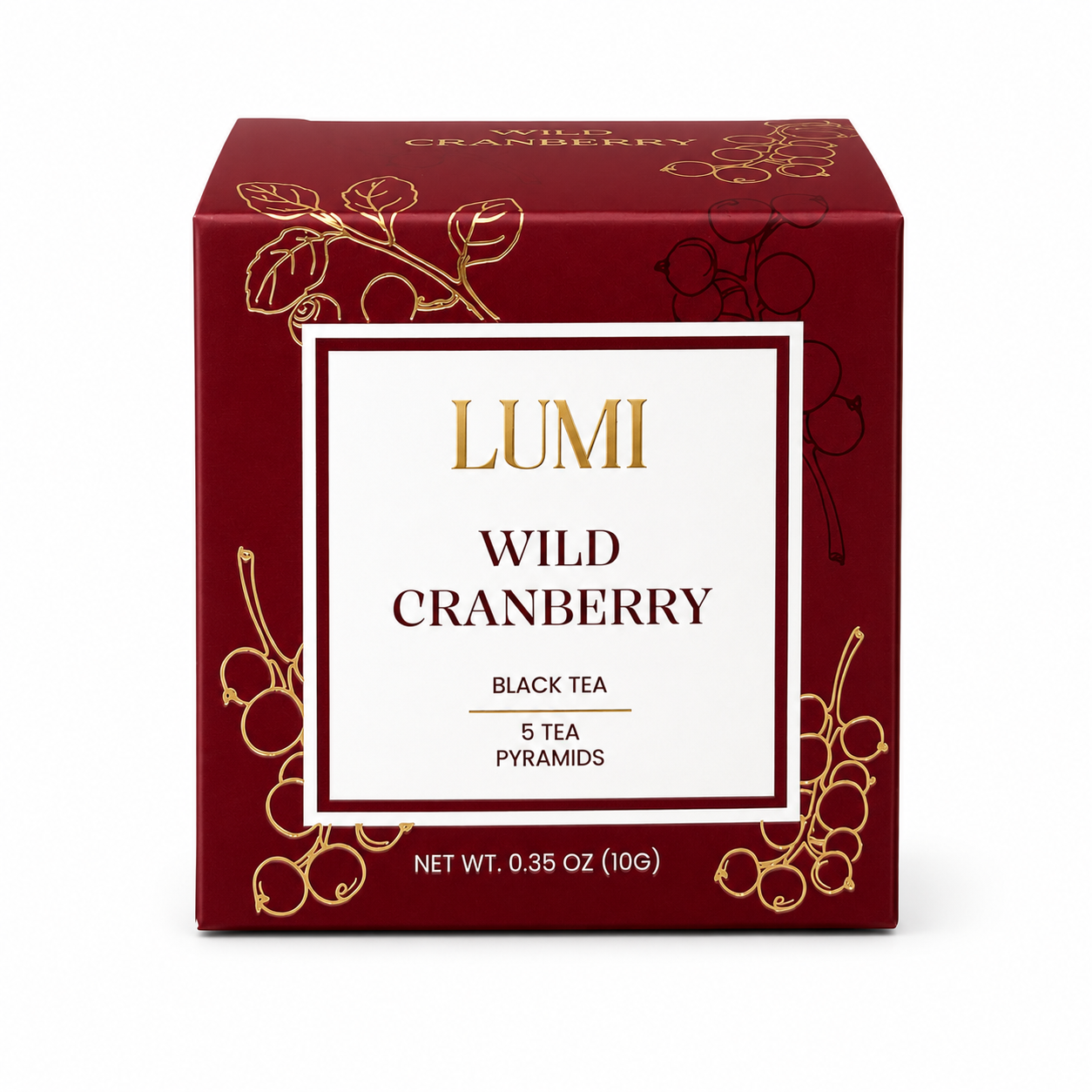 Wild Cranberry Black Tea - 5 pyramids